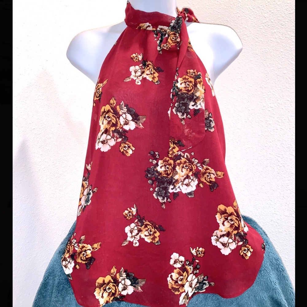 EUC Floral Top
